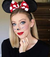easy minnie mouse makeup halloween
