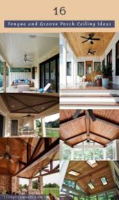 groove porch ceiling ideas