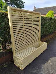The Winchcombe Wooden Planter Seat