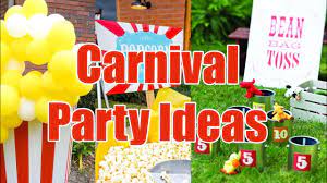 carnival party inspiration and ideas