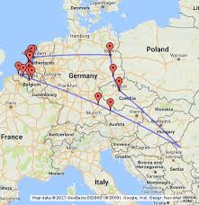 Trageti de cablul becului retro acum! Germania Olanda Belgia Google My Maps