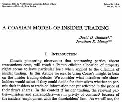 Insider trading adalah praktik kecurangan yang terjadi ketika ada oknum yang memanfaatkan informasi material yang diperoleh (entah dengan cara apa pun) sebelum dibuka pada publik, demi. Should Insider Trading Be Legalised Undervalued Shares