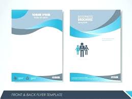 Single Page Pamphlet Templates Brochure Design Background S
