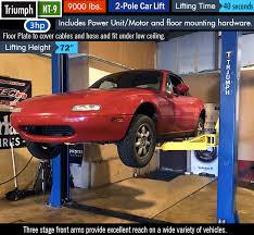 How to remove engine with hoist. Value Triumph Nt 9 Review A Car Lift Worth Your Money Chainsaw Journal