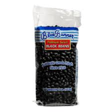 premium select dry black beans blue