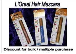 Mascara for blonde lashes are available now at sephora! L Oreal Loreal Hair Mascara X2 Choice Blue Copper Gold Dark Blonde New Temporary Ebay