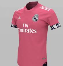 The official color combo is 'spring pink / dark blue'. New Sleeves Details Real Madrid S 1st 2nd 3rd Kits For 2020 21 Season Leaked All Football
