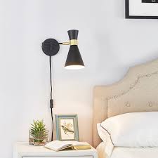 simple wall lamps you can just plug in