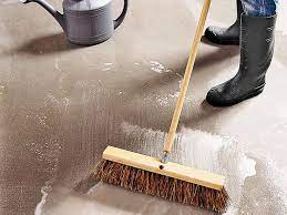 how to clean garage floor proclean