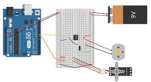 Arduino Dc Servo Motor Control gambar png