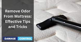 how to remove odors from mattress