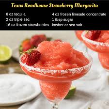 texas roadhouse strawberry margarita