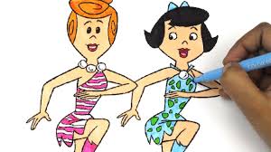 Get inspired by these beautiful green color schemes and make something cool! Coloring Wilma Flintstone Betty Rubble Flintstones Family Coloring Pages For Kids Coloring Time Youtube