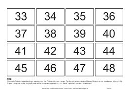 Bingozahlen muster / weitere ideen zu spiele für senioren, aktivierung senioren, beschäftigung für senioren. Bingo Spielscheine Mit Zahlen Von 1 Bis 48