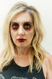 amazing halloween zombie face paint