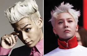 This is a really sharp style. Platinum White Hair Asian Men Novocom Top