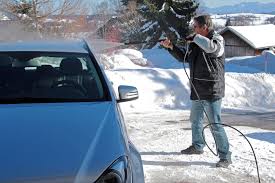 how to get winter salt off your car
