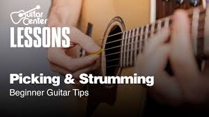 how to use a guitar pick and basic