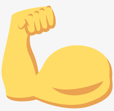 muscle arm emoji png muscle emoji