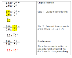 Scientific Notation Answer Key