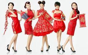 Chinese new year, spring festival or the lunar new year, is the festival that celebrates the beginning of a new year on the traditional lunisolar chinese calendar. Chinese Festivals Chinese New Year Outfit Beautiful Red Dresses New Years Outfit