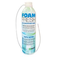 foam fresh bio sanitation foam 18 oz can