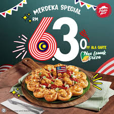 Pizza hut reserves the right to change and / or remove items from menu without prior notice. Celebrate Malaysia S 63rd Birthday With These Promotions This Weekend