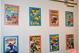 Comic Book Theme Wall Décor
