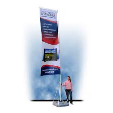 outdoor flying banner ptc display