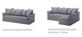 The best corner sofa bed (with extra storage too). Ikea Holmsund Sleeper Sofa Sofa Bed Review