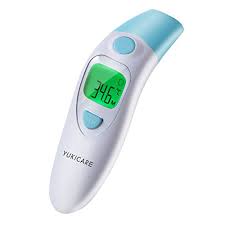 Yukicare Forehead And Ear Thermometer For Child Kid Adults