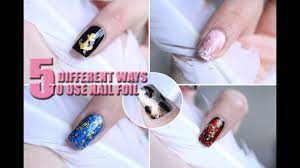 5 diffe ways to use nail foil you