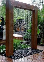 Rain Shower Fountain For Your Backyard