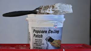 easy fix popcorn ceiling patch repair