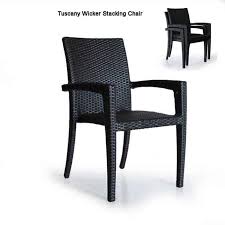 Wicker Outdoor Stacking Chair