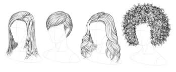 Hair is very difficult to draw, because what we see is different than what we know. How To Draw Hair Step By Step