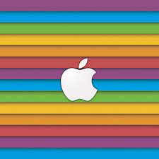 Rainbow Apple iPad Air Wallpapers Free ...