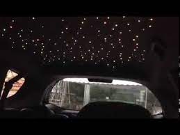 Star Ceiling In Car You