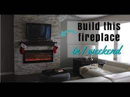 Diy How To Build A Fireplace In 1
