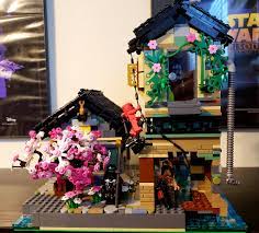 Ninjago City Block , with 2 story condo and LEGO Store All…