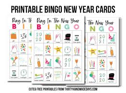 Because these bingo games are available in so many different styles you can easily find a card to fit your party theme. Printable New Year S Eve Bingo Sheets