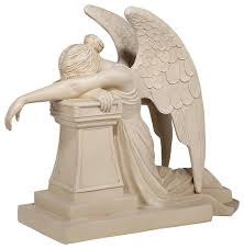 estate size weeping angel monument