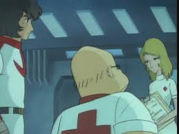 Haruko overpowered the nurse and stole her uniform. Anime Uniform Steal