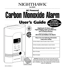 A kidde nighthawk carbon monoxide detector can be battery powered, ac plugged in, or hard wired in. Bryant Kn Copp 3 Rc User Guide Manualzz