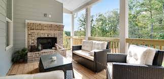 Homes With Outdoor Fireplaces Create