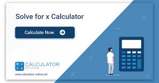 Solve For X Calculator