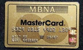 Pay for eligible credit card purchases of $100 or over by making monthly payments. Mbna Mastercard Gold Credit Card Exp 1987 Free Shipping Cc713 Ebay