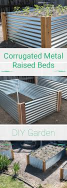 how to build a metal raised garden bed
