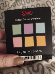 sleek makeup colour corrector palette