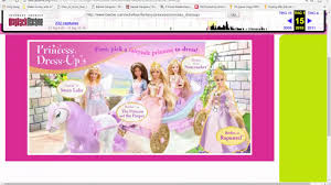 barbie games princess dress up and